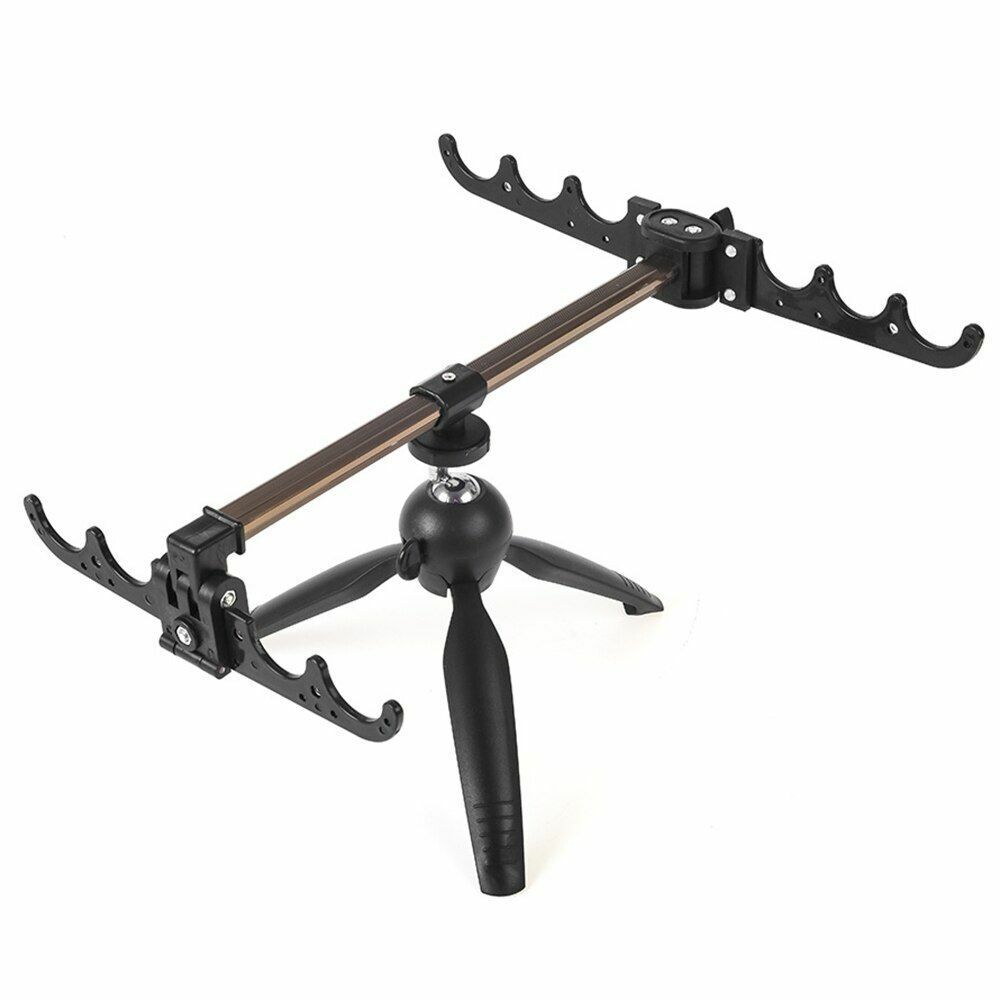 Fishing Rod Adjustable Retractable Carp Pod Stand Holder Stand Tackle Accessory