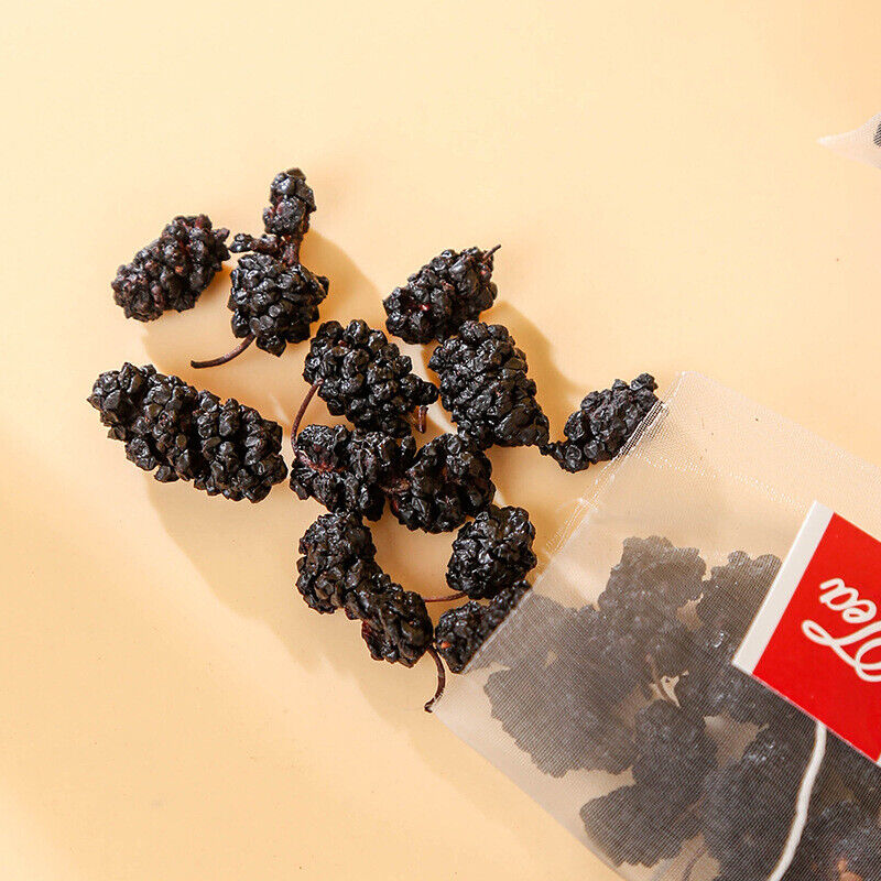 60g Free Dried Black Mulberry Fruit Infusion Tea Health Tea Bag Tea