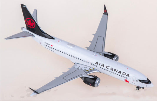1:400 Phoenix Air Canada Boeing 737 MAX 8 Airplane Diecast Aircraft Plane Model