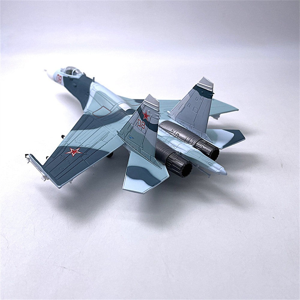 1/100 U-27 Flanker Heavy Aircraft Model Simulation Fighter Aviation Military