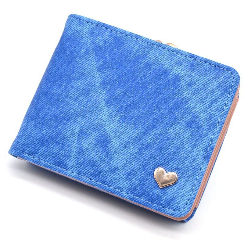 Women's Wallet Coin Purse Handbags Female Wallets Mini Lady Card Clamps Leather