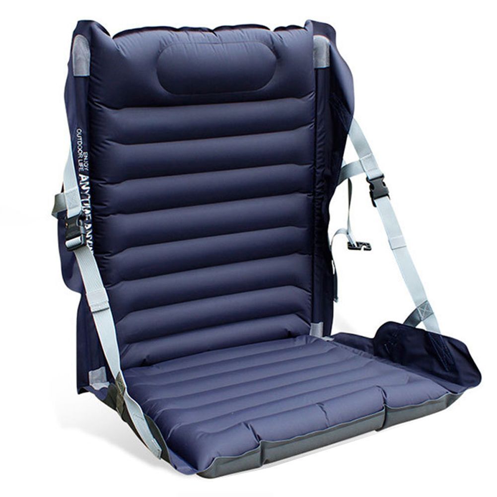 Outdoor Foldable Chair With Backrest Inflatable Camping Folding Chair Stadium