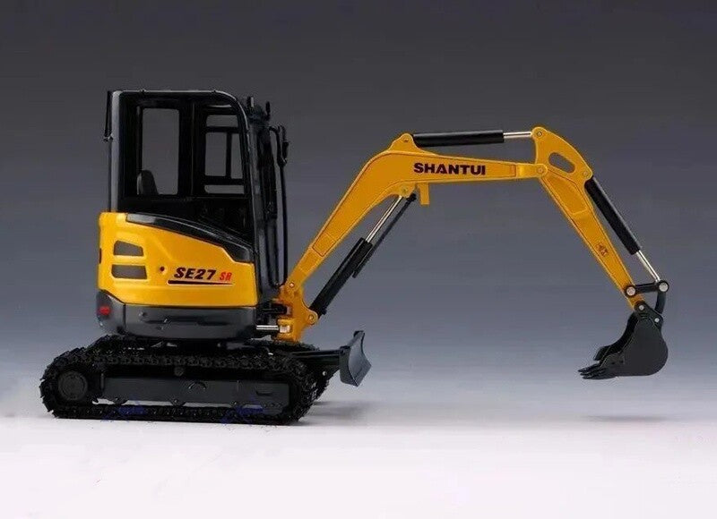 1:20 29CM SHANTUI SE27SR Excavator Construction Equipment Machine Diecast Model