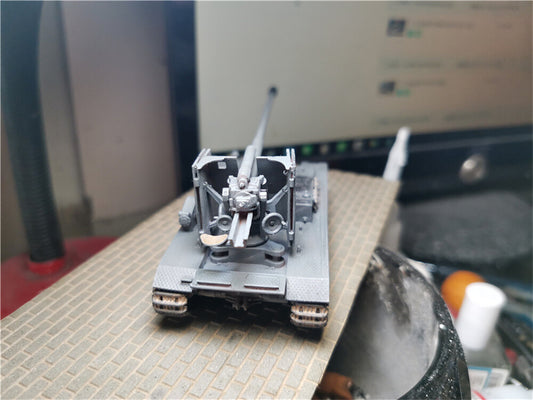 1/72 Germany Grille Tank Destroyer Painted Finished Model
