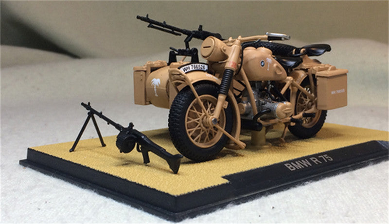 atlas R75 for BMW Motorcycle Sand yellow 1/24 FINISHED MODEL Motorcycle