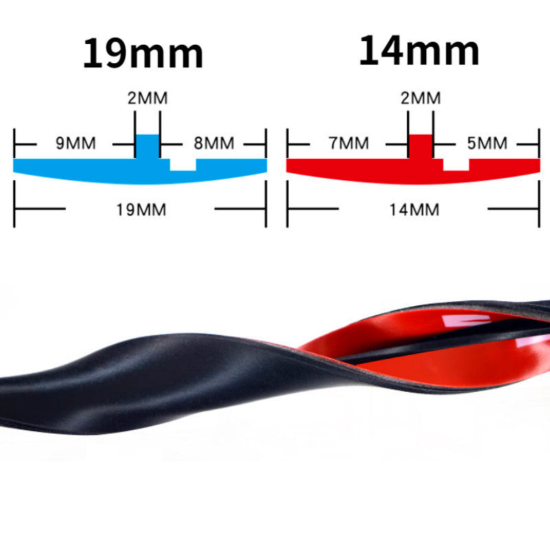 1Roll Auto Car Sealing Strip Rubber Self-Adhesive Sunroof Window Weatherstrip