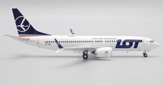 1:400 JC Wings LOT BOEING 737 MAX 8 Passenger Airplane Diecast Aircraft Model