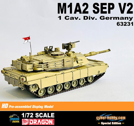 1/72 US M1A2 SEP Main Battle Tank Model 63231