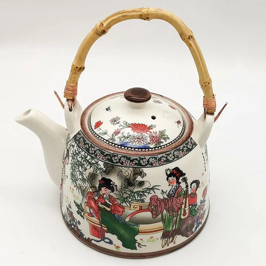 1pc Bamboo Teapot Handle Kung Fu Tea Pot Nature Bamboo Teapot Handle Replacement