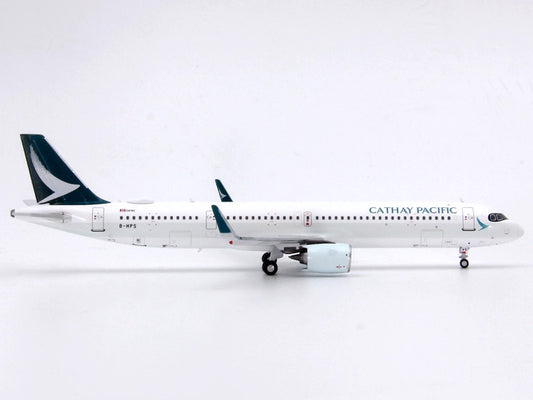 1:400 HYJLwings CATHAY PACIFIC Airbus A321neo Passenger Airplane Diecast Model