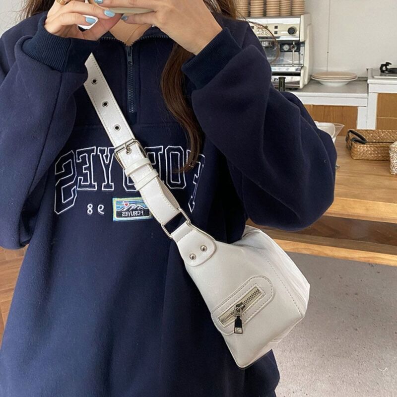 Fashion Punk Luxury Messenger Bag Handbags Shoulder Bag Purse Crossbody Bag