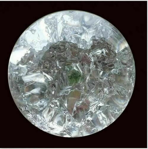 1pcs 40mm Crystal Ice Crack Ball Quartz Marbles Magic Sphere