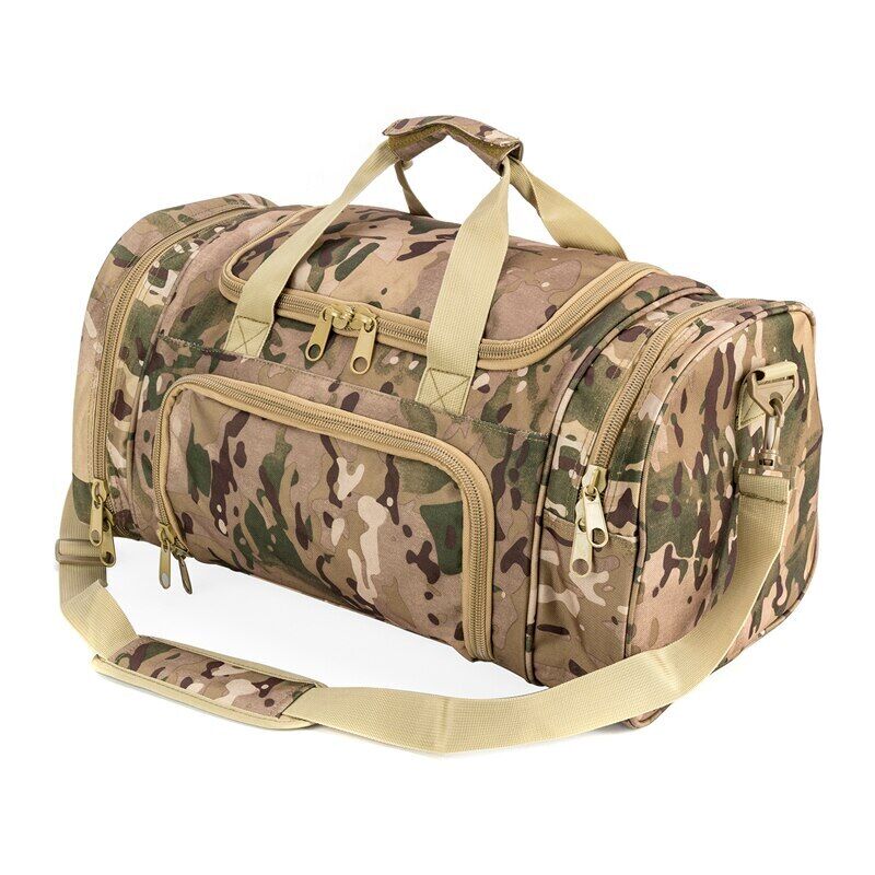 Tactical Travel Bag Men Outdoor Handbag Sports Bags Gym Hiking Bag Shoes
