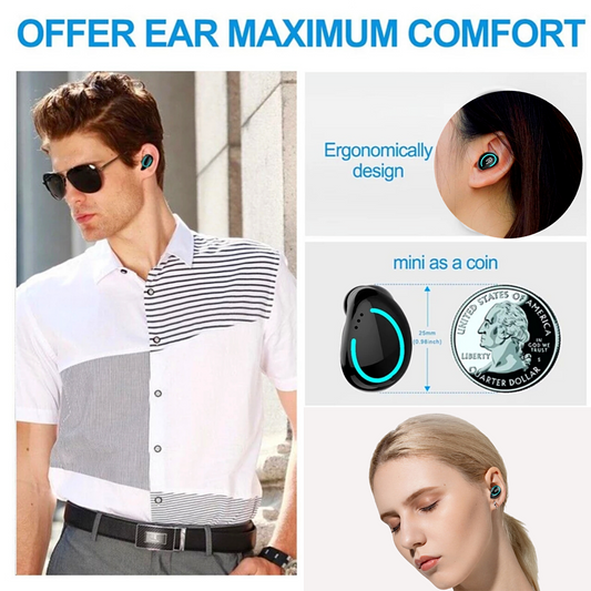 Audifonos Bluetooth 5.0 inalambricos Auriculares Para Telefonos Celular Tablet