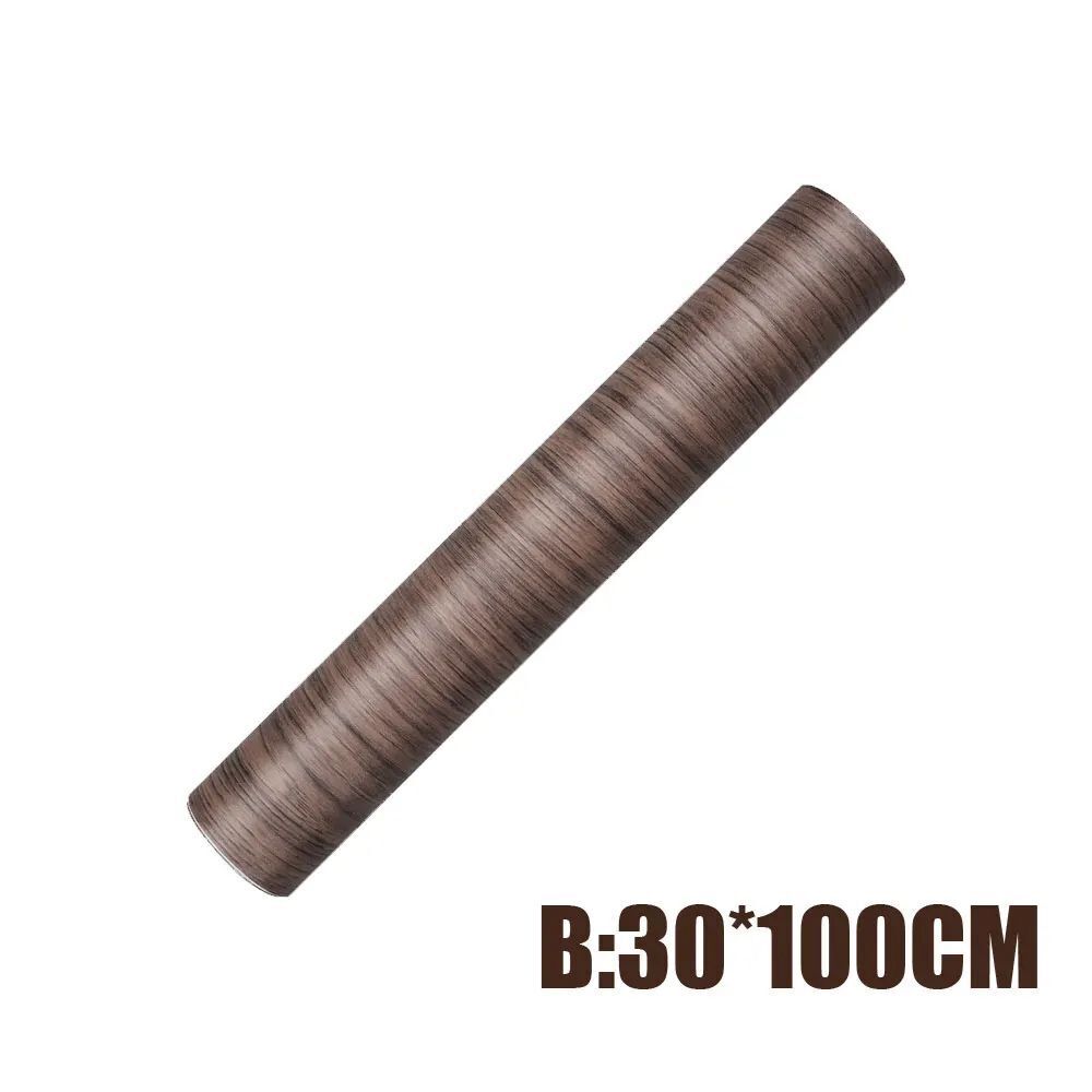 Car Sticker Interior Decoration PVC Self-Adhesive Wood Grain Textured Vinyl Film