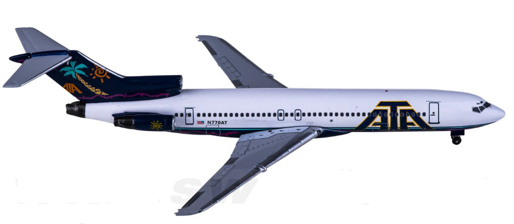 1:400 AeroClassics ATA BOEING 727-200 Passenger Airplane Diecast Aircraft Model