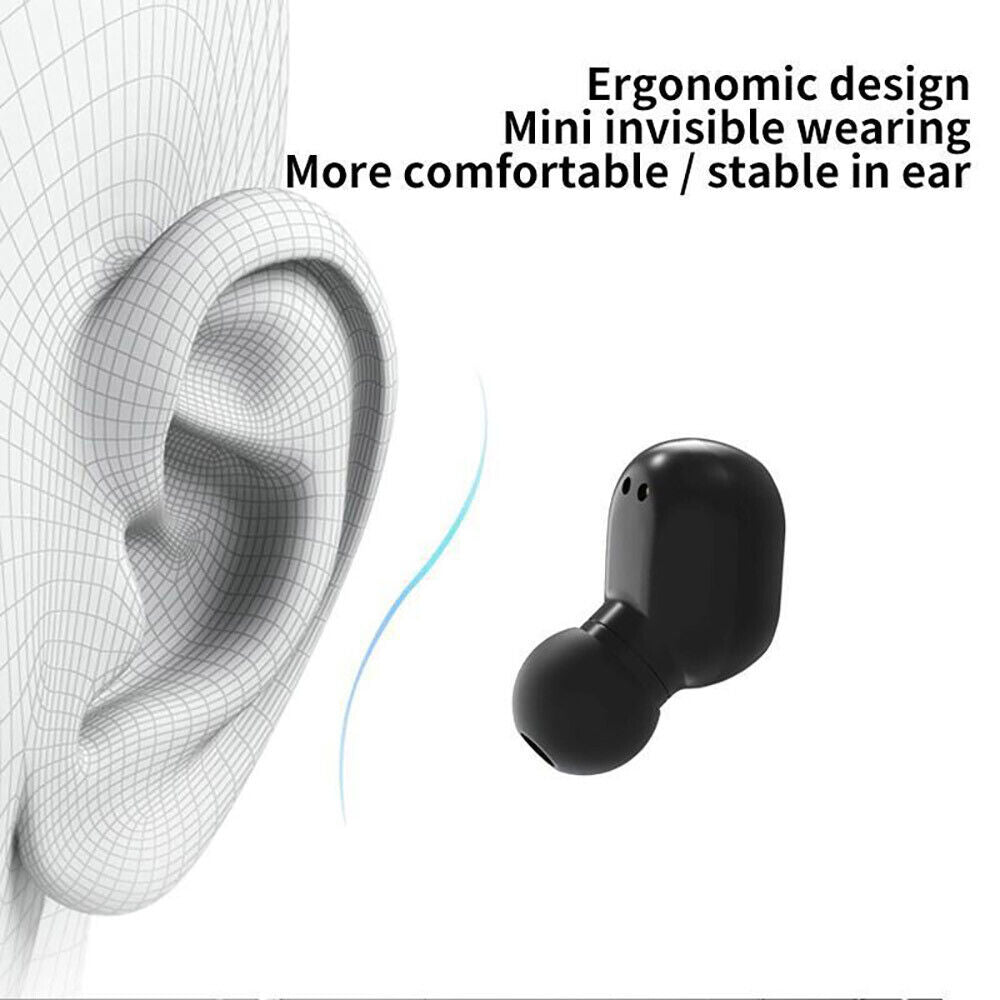 Bluetooth 5.0 Wireless Earbuds In-Ear Earphones Waterproof Headsets Stereo IPX7