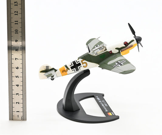 PLANES Germany Messerschmitt 109F-4 1942 1/72 DIECAST Aircraft Pre-built Model