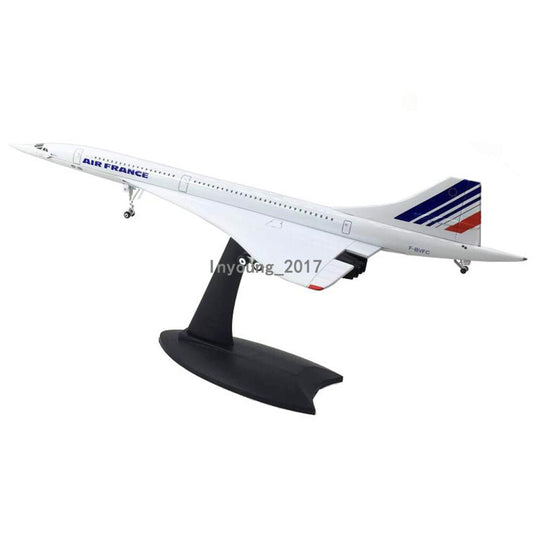1:200 Scale 1976 Concorde Air France Aircraft Airplane Metal Diecast Plane Model