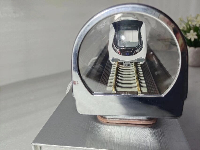 1:68 39CM Huhehaote Metro Line 1 Subway Electric Passenger Train Diecast Model