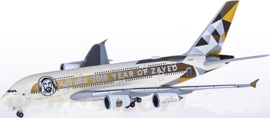 1:500 Herpa ETIHAD AIRBUS A380 Passenger Aircraft Diecast Airplane Plane Model