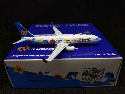 1:400 Phoenix MANDARIN AIRLINES B737-800W Airplane Diecast Aircraft Plane Model