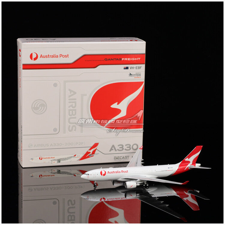 1:400 JC Wings Australia Post AIRBUS A330-200 Airplane Diecast Aircraft Model