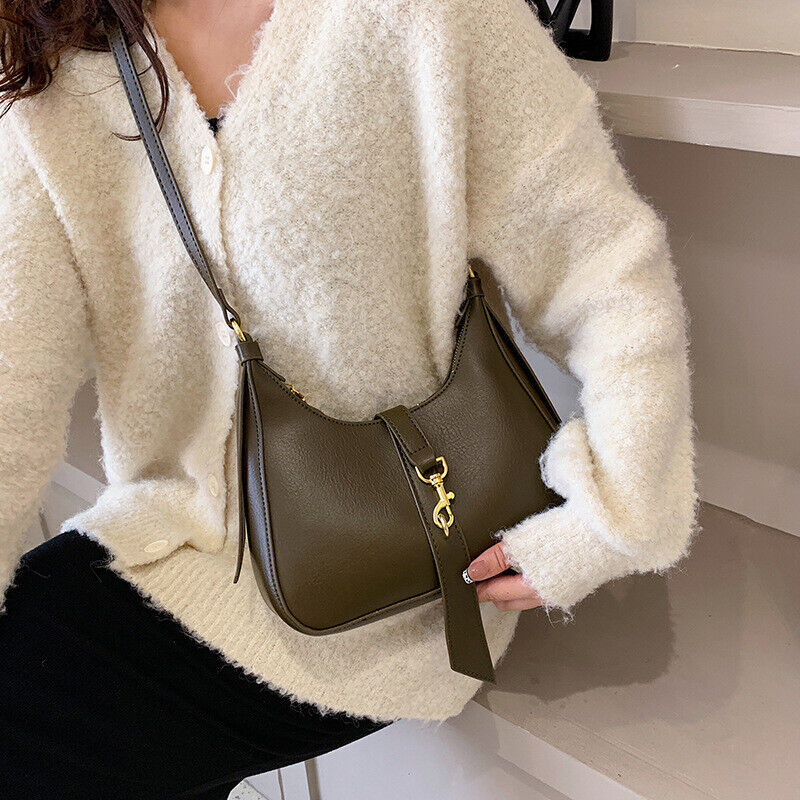 Lady Leather Handbags Shoulder Messenger Satchel Tote Crossbody Bags Purse