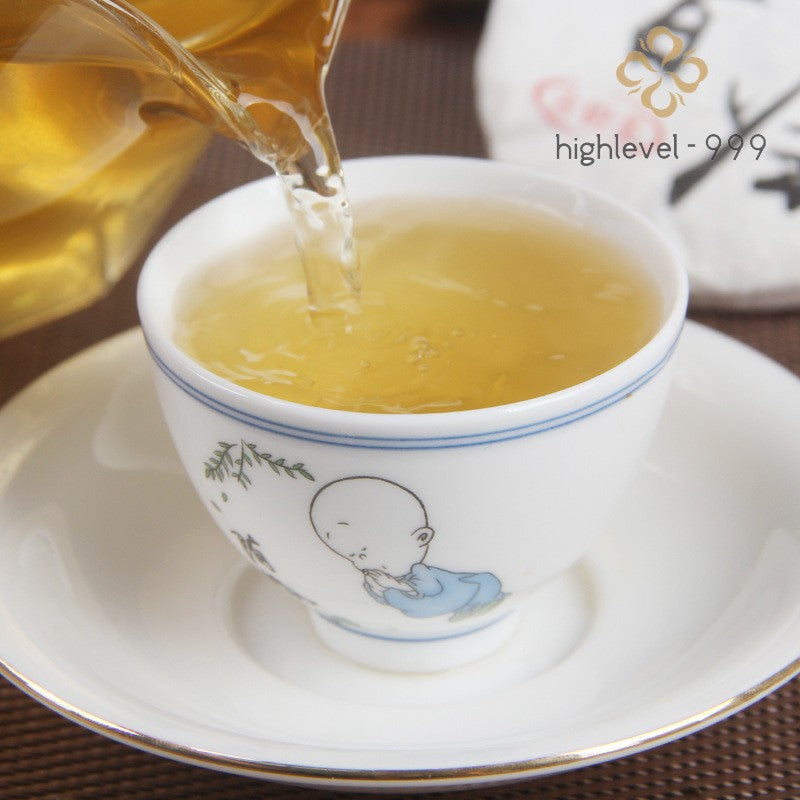 50g Raw Puer Tea Cake Xi Gui Yunnan Ancient Tree Mountain Spring Aroma Tea
