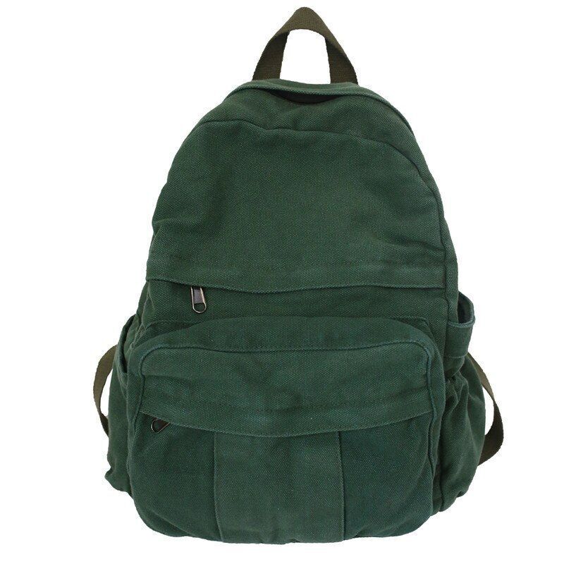 Women Backpack Quality Backpack Large Canvas Student School Bag Zipper Book Bags