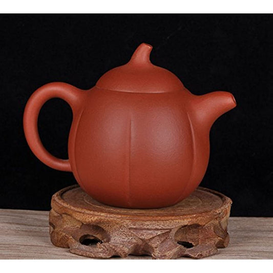 Chinese Yixing clay Teapot 7oz Zisha Purple sand tea pot Handmade Red Pumpkin紫砂壶