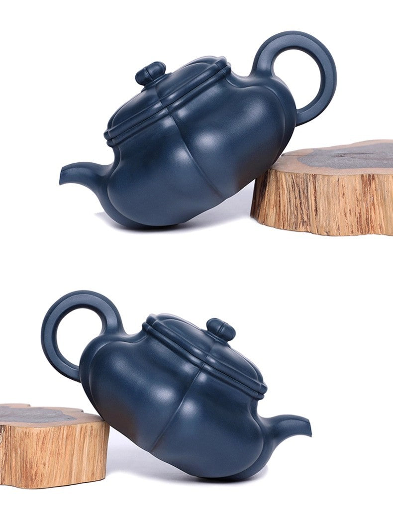 300cc chinese Yixing Handmade Zisha teapot MoLu clay KuiFangGu Hu Tea Pot