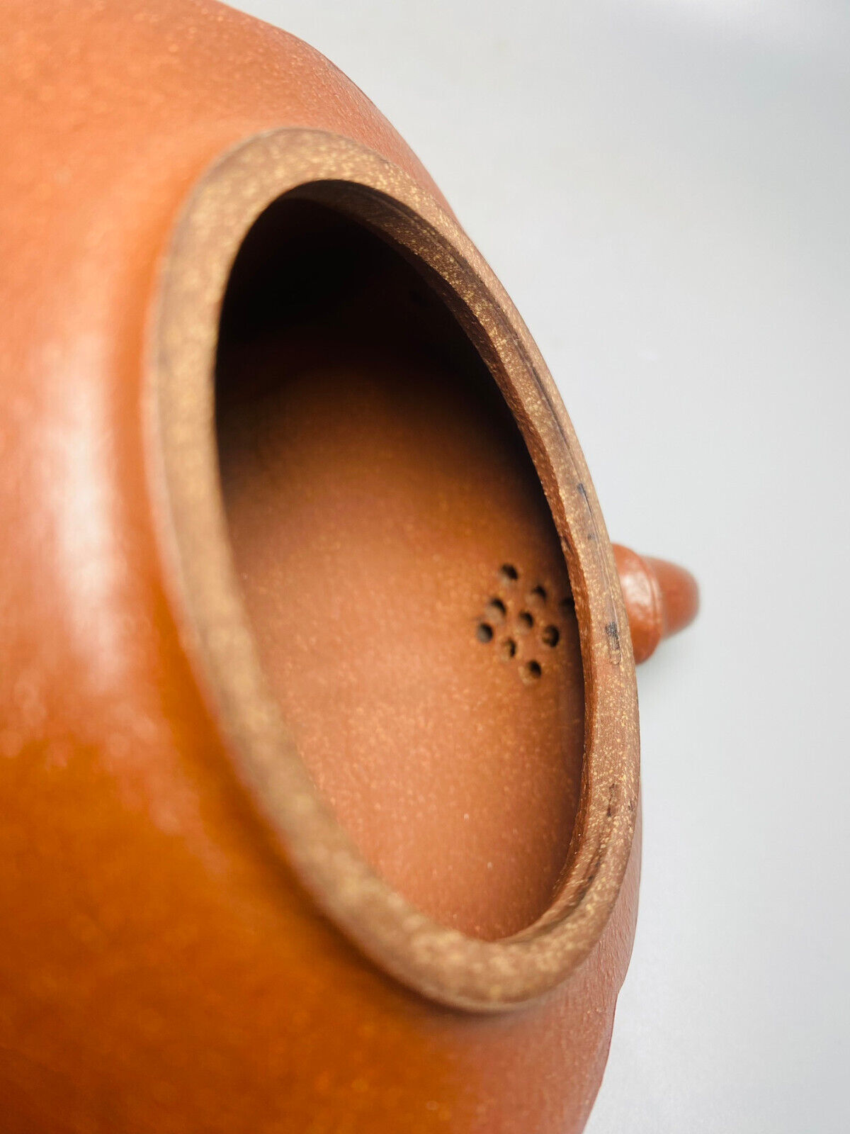 Chinese Yixing Zisha Clay Handmade Exquisite Teapot (六棱竹节 底款:汪寅春)
