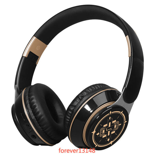 Genshin Impact Zhongli Cosplay Stereoscopic Wireless Bluetooth Neck Headset Game