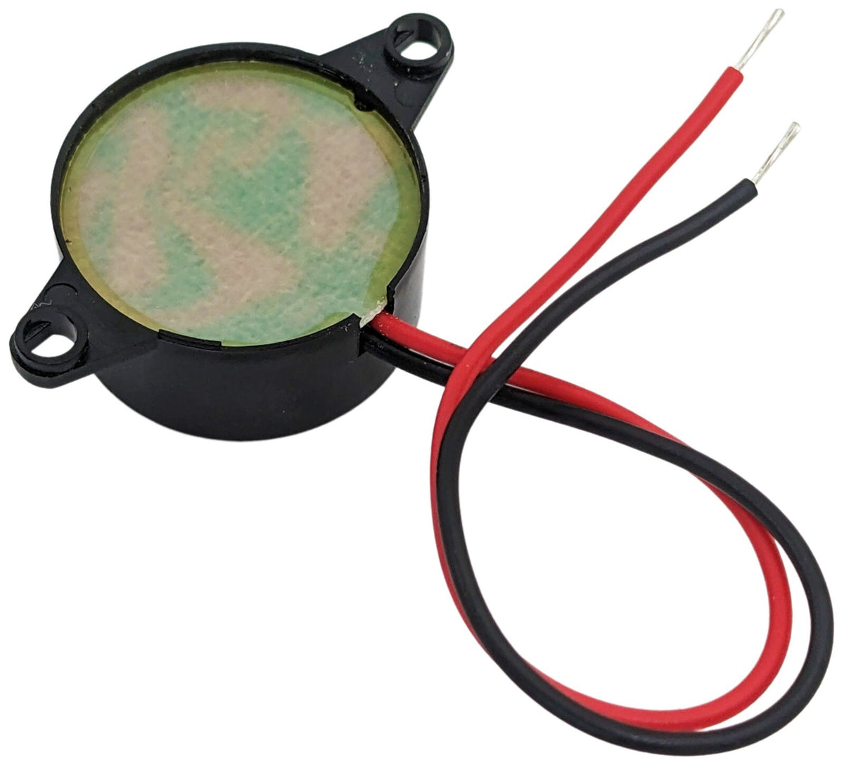 2-30V DC 80db Piezo Indicator with Wire Leads (0.9" Diameter, 0.5" Height)