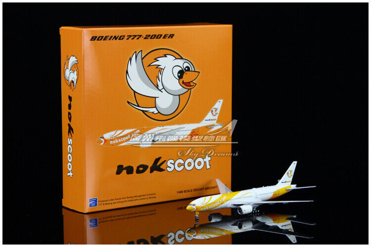 1:400 JC Wings Nokscoot BOEING 777-200ER Passenger Airplane Diecast Plane Model