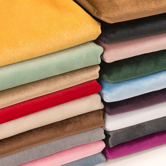 Thick Dutch Velvet Plush Cloth Upholstery Sofa Pillow Head Diy Velour fabric