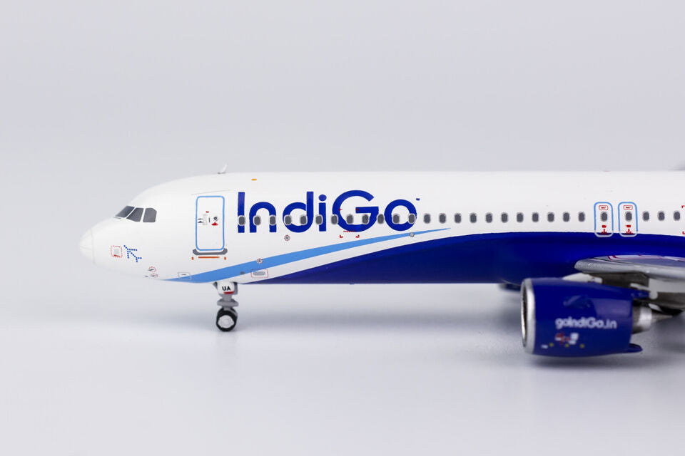 1:400 NG Model IndiGo AIRBUS A321neo Passenger Airplane Diecast Aircraft Model