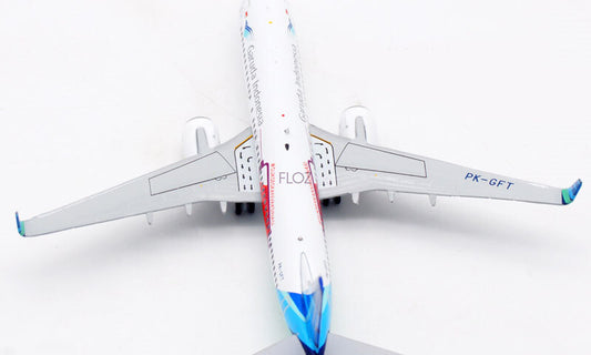 JC Wings Garuda Indonesia B737-800 PK-GFT SUKSESKANVAKSINASI 1/400 Plane Model