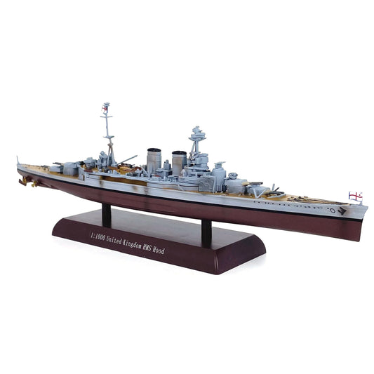 26.5cm Diecast 1/1000 Scale United Kingdom HMS Hood Battlecruiser Finished Model