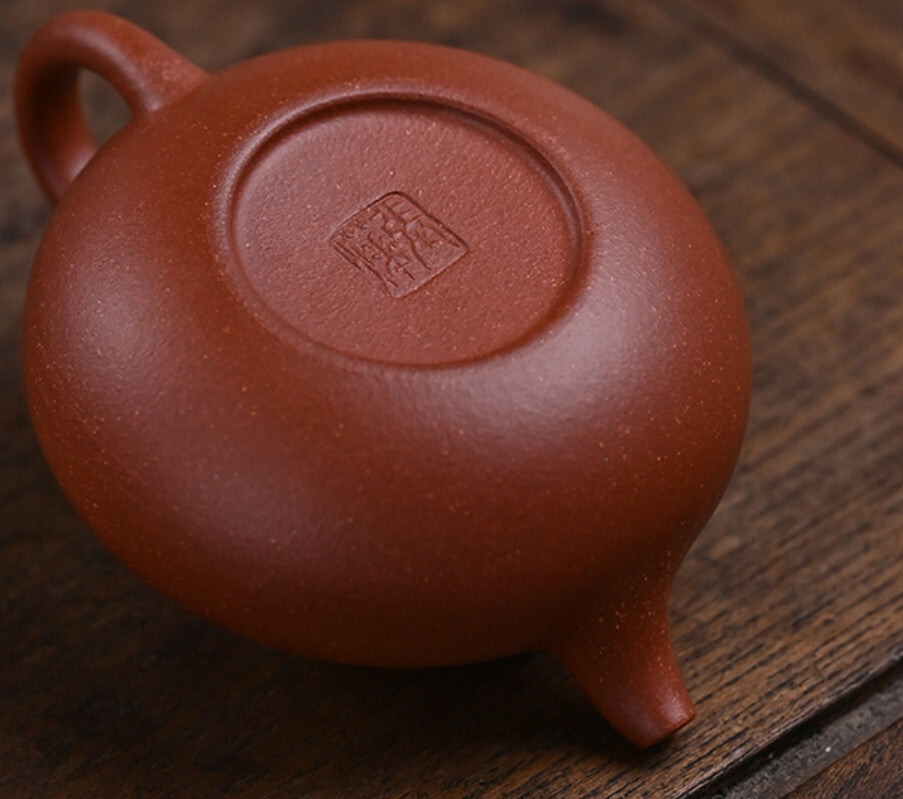 190cc chinese Yixing Handmade Zisha teapot JiangPo clay BianFu Gongfu Tea Pot