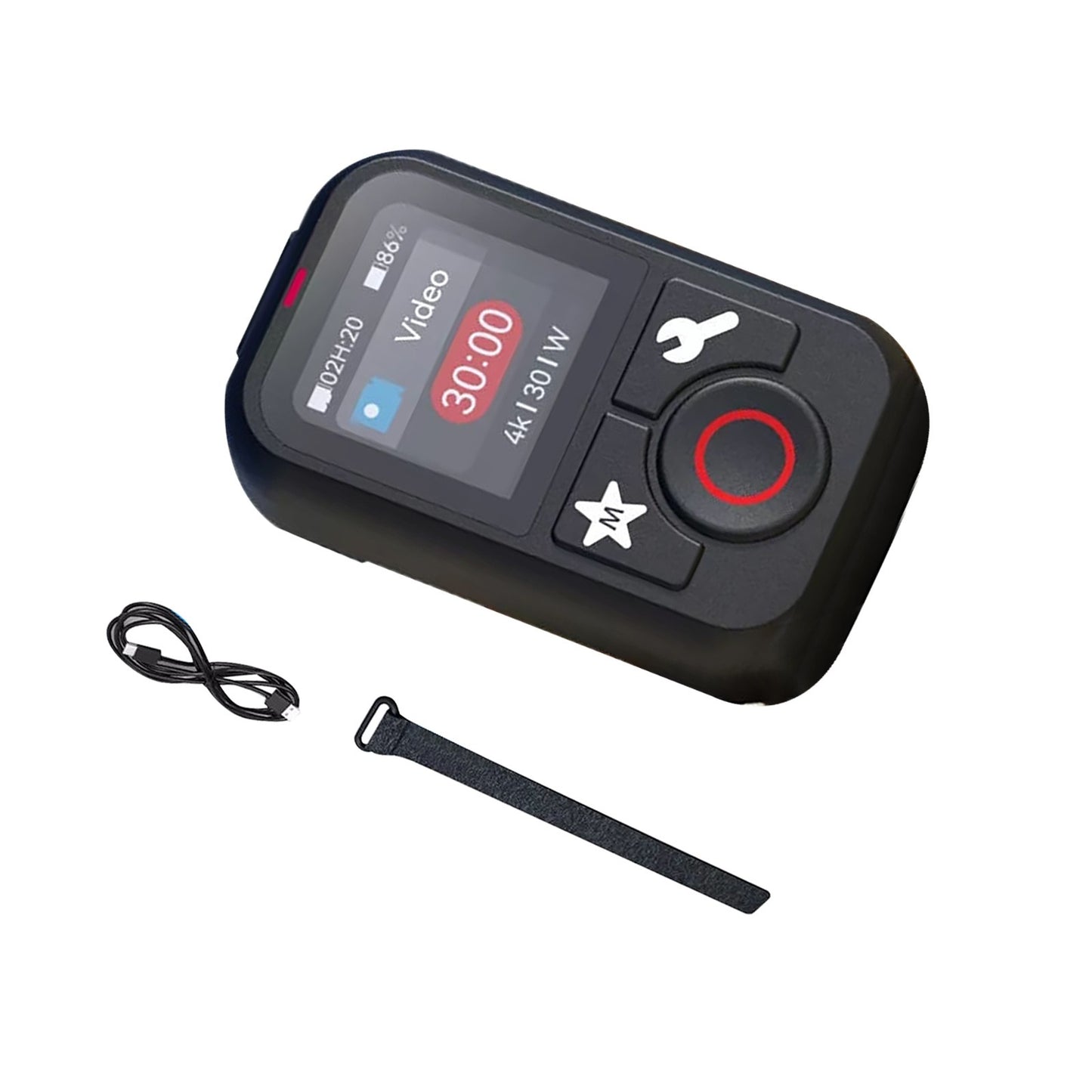 Bluetooth Remote Control W/1.4-inch HD Color Screen For GoPro Hero 13/12/11/10/9