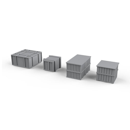 Yao's Studio LYT64021 1/64 Crate For Model Railroads Display