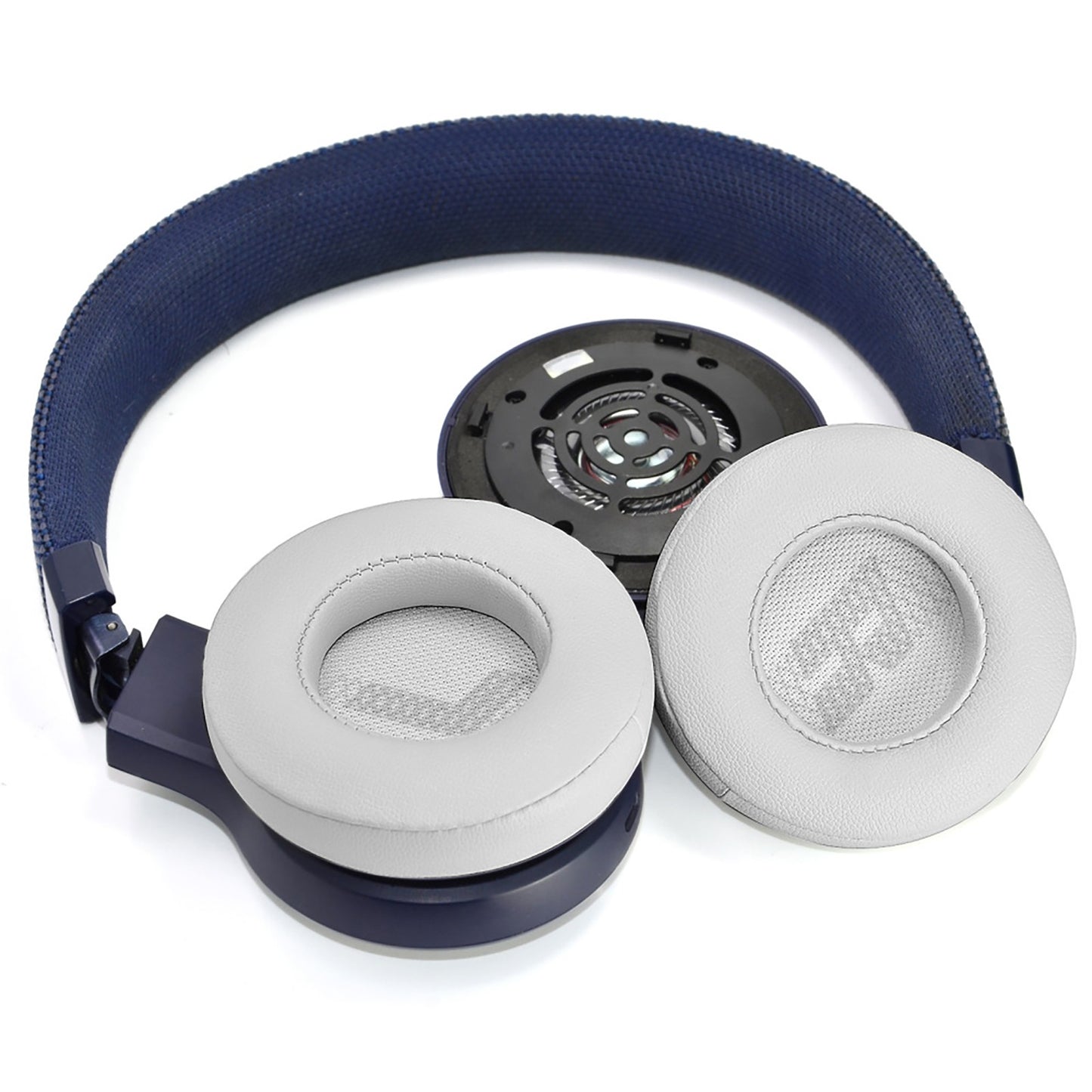 2x Grey Earpads Cushions For JBL Live 460NC Live460 NC Wireless Headphone Parts