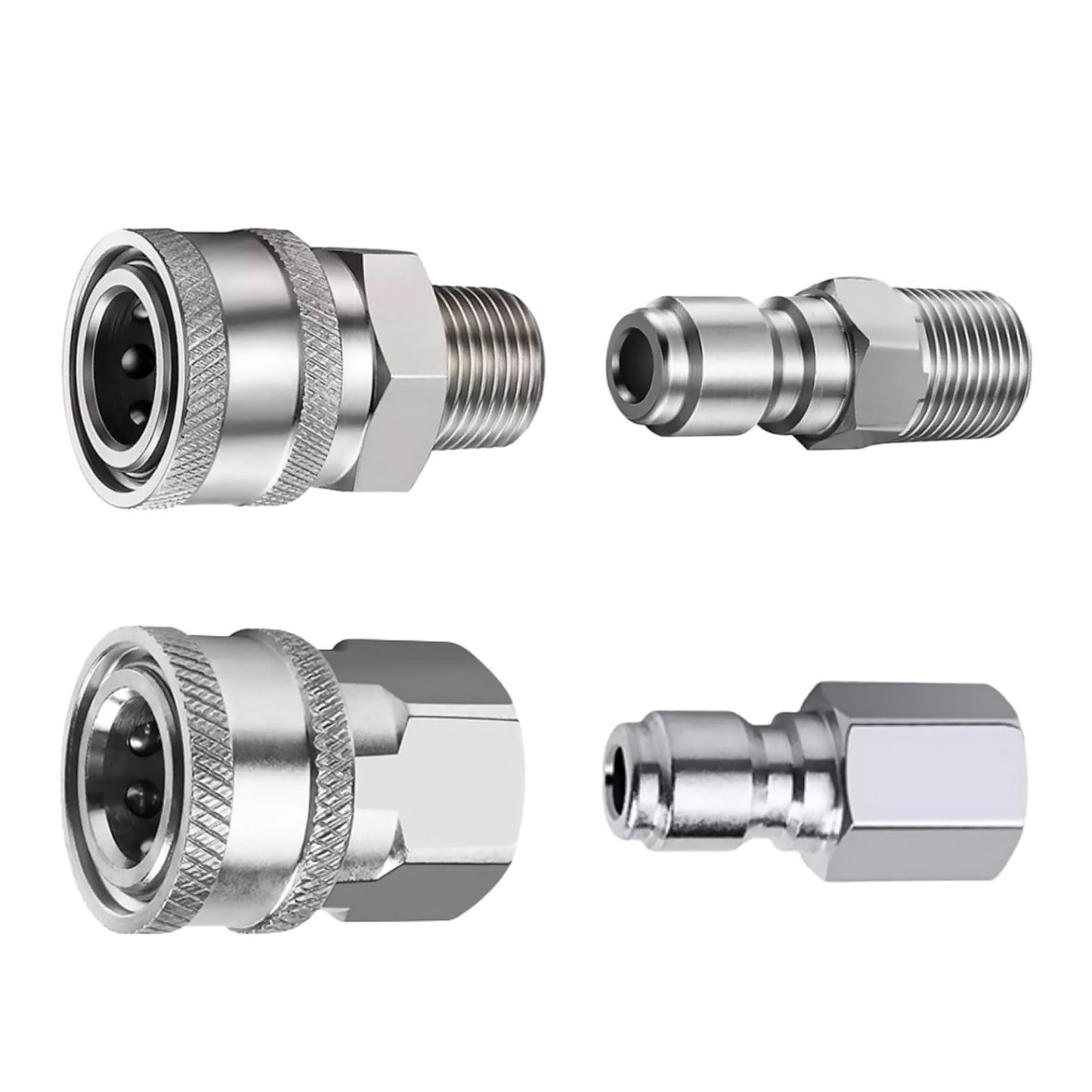 4pcs pressure washer adapter kit featuring high hardness and excellent quality