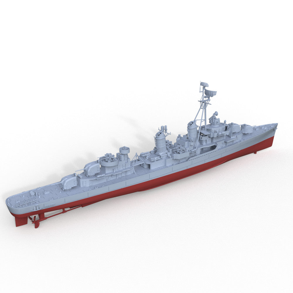 SSMODEL 1/350 Model Kit Italian Fanti Class Destroyer "GENIEREE" D555 FULL HULL