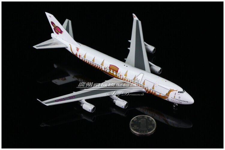 1:400 Phoenix Thai Airways BOEING 747-400 Passenger Aircraft Diecast Plane Model