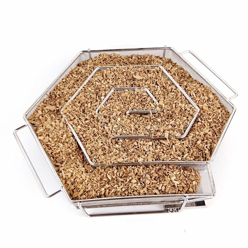 Apple Wood Dust BBQ Cherry Oak Shavings Barbecue Sawdust Dried Chip Burn Smokers