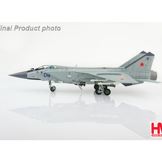 1:72 HM MIG-31B Foxhound Blue 08(early version) Air Force Fighter Diecast Model