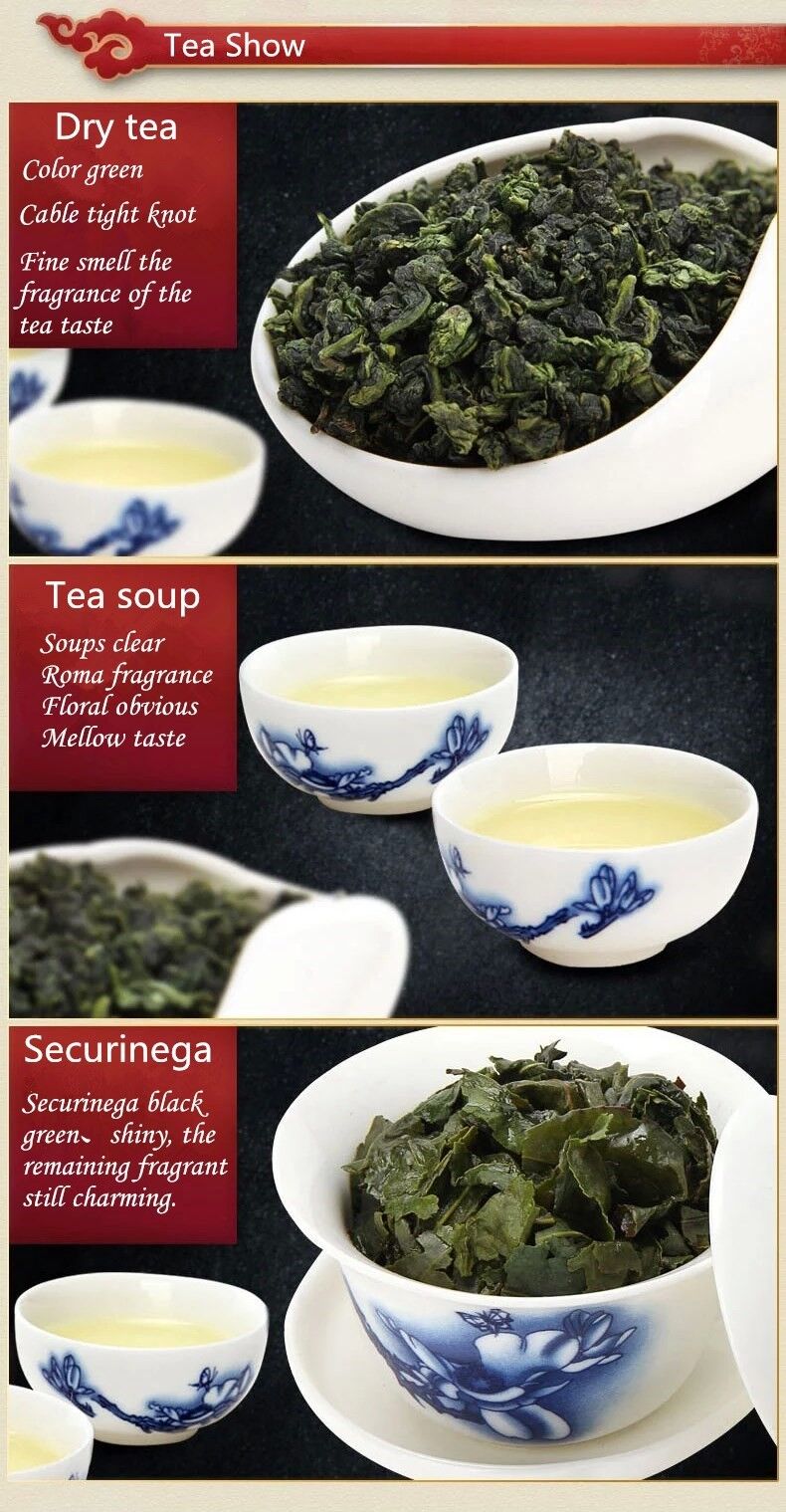 10 Bags TiKuanYin Green Tea Iron Gift Packing Organic Tie Guan Yin Oolong Tea